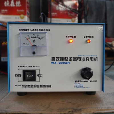 12V、24V可轉(zhuǎn)換蓄電池電瓶充電器